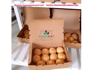 Hộp giấy đựng thức ăn an toàn cho sức khỏe